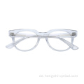 Französische transparente Designer Acetat Brille Frames ohne Objektive